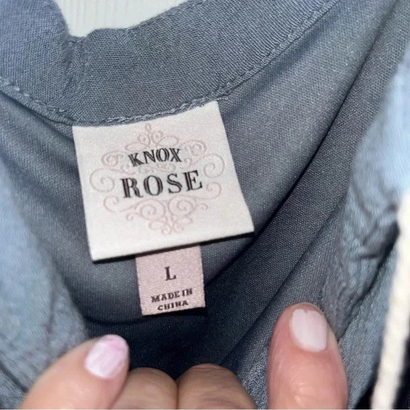 Knox ROSE MIDI GRAY COLORED DRESS - Picture 4 of 5